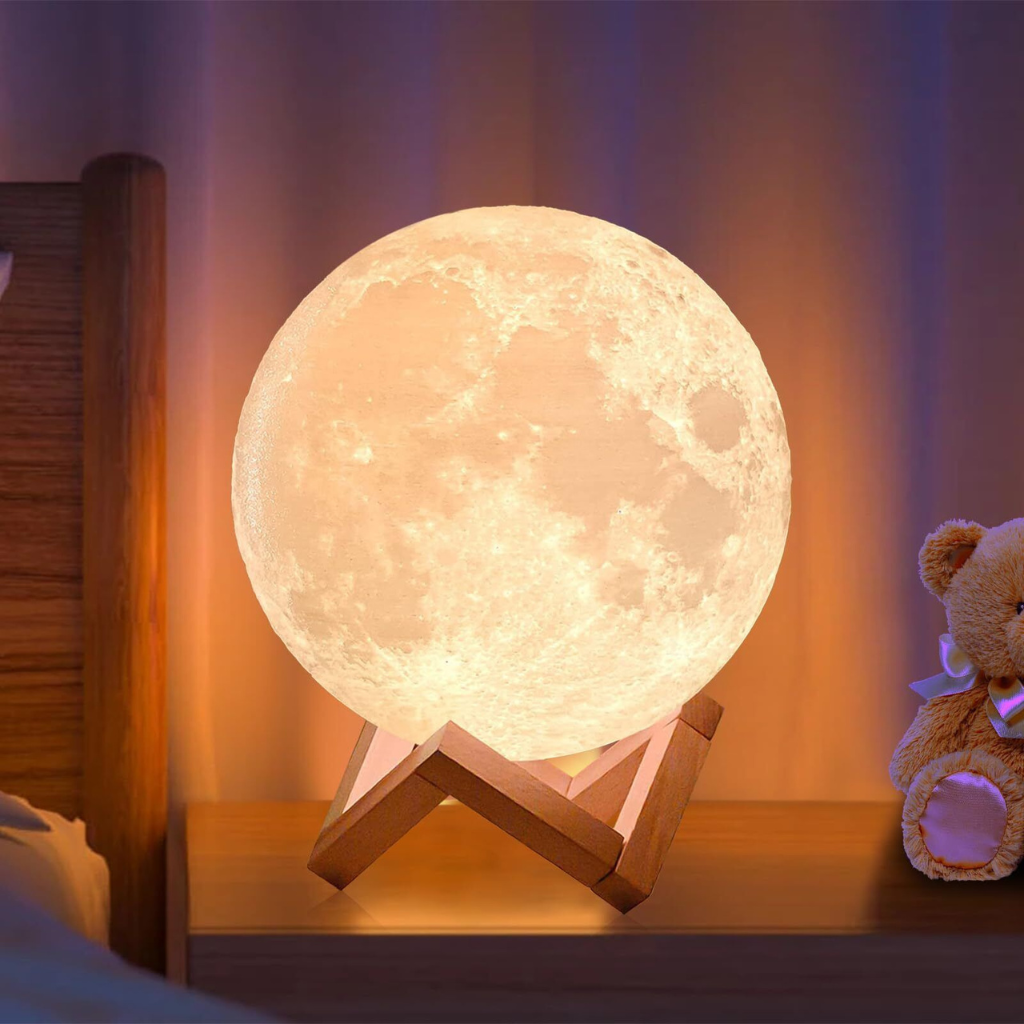 Moon Lamp in childs room