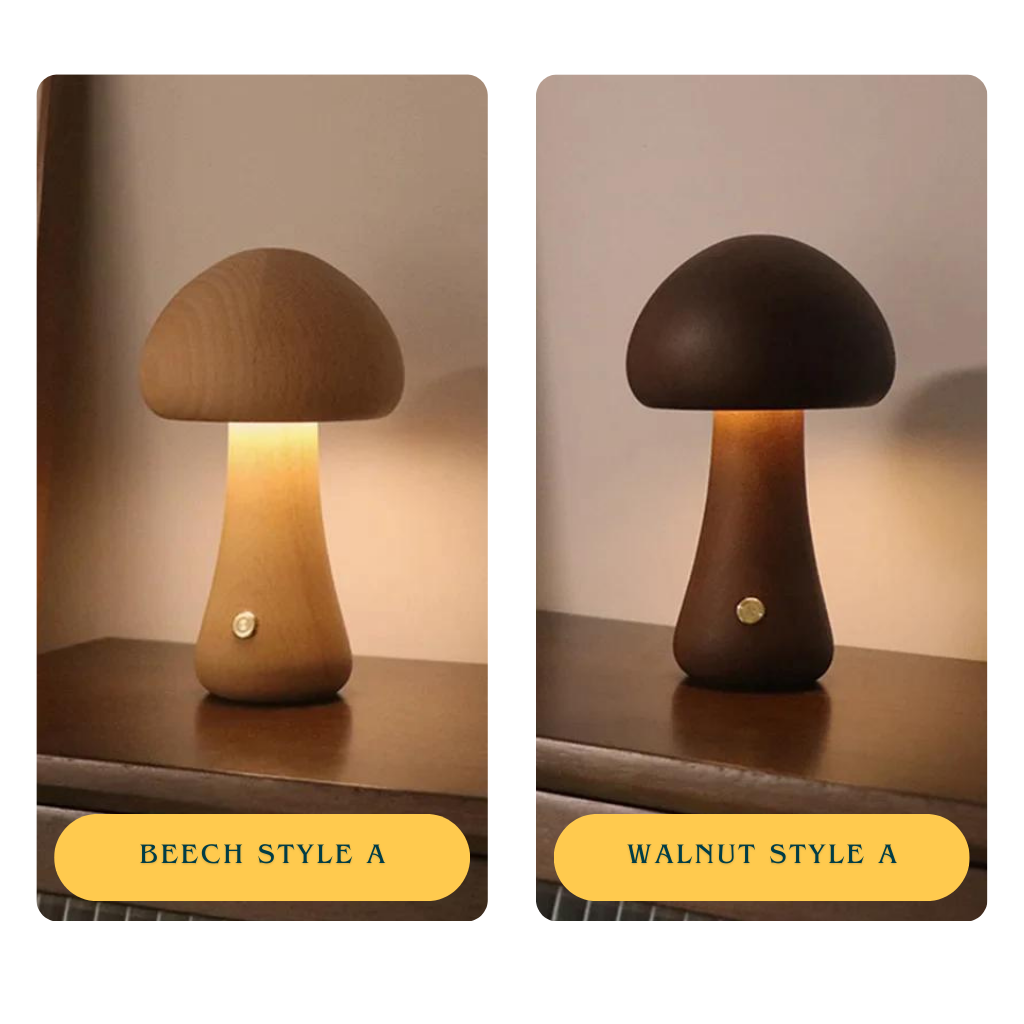 Mushroom Bedside Table Lamp