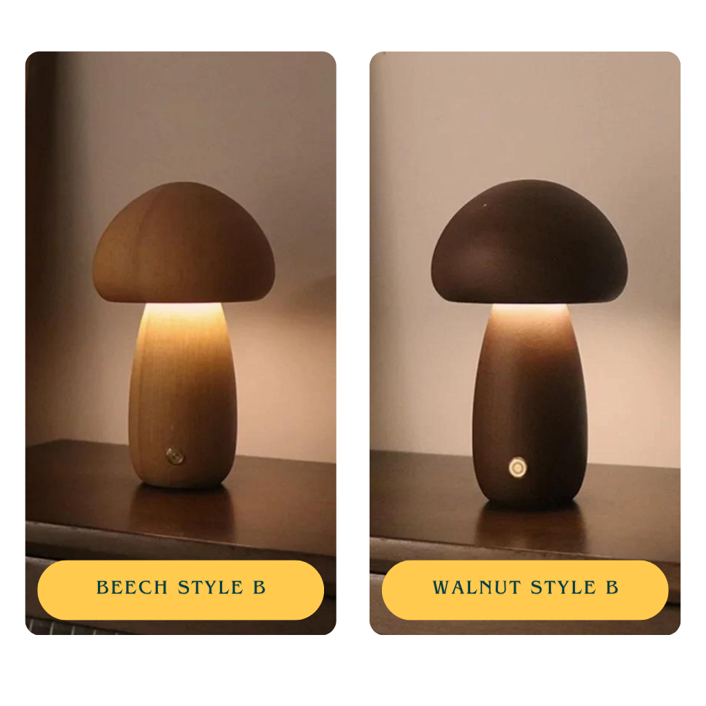 Mushroom Bedside Table Lamp