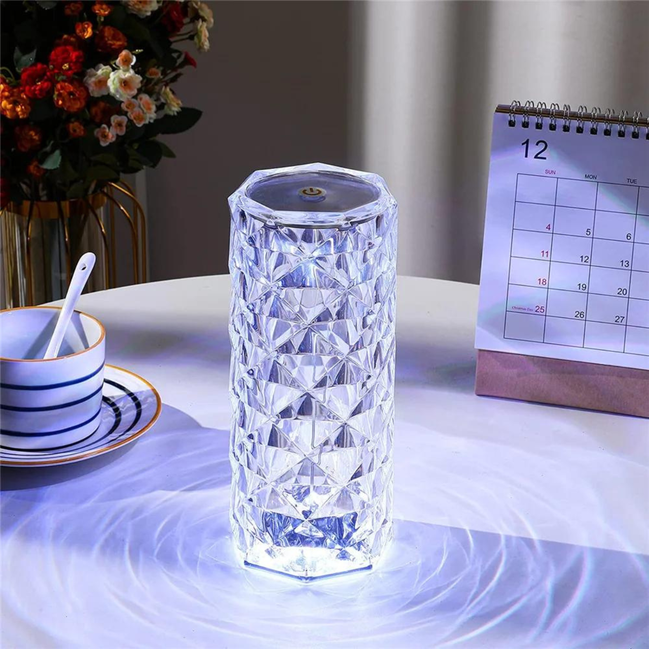 Crystal Table Lamp Night Light