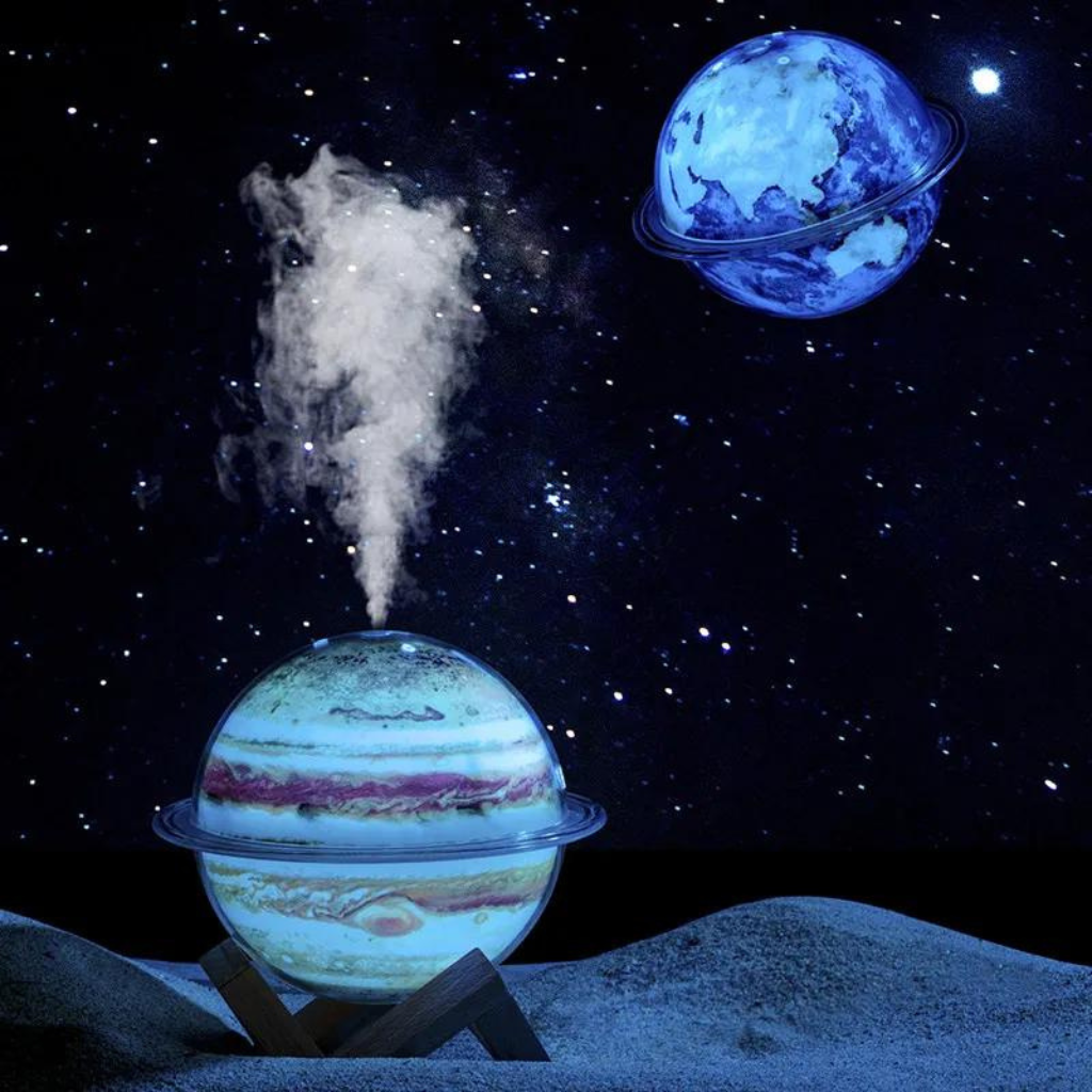 Galaxy Humidifier with space background