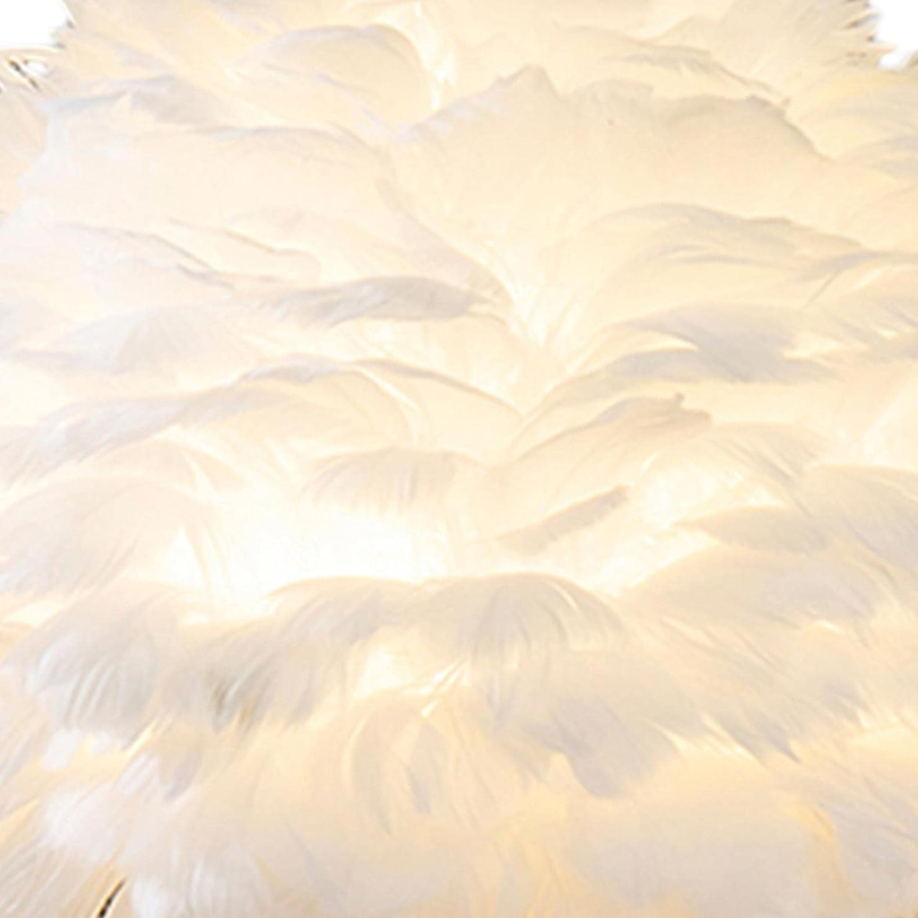 White feathers close up