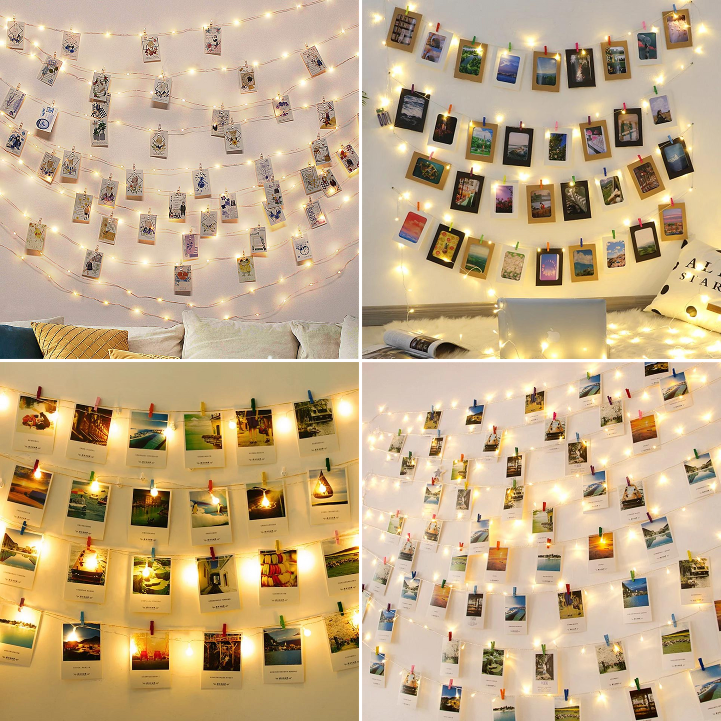 Photo Clip String Lights