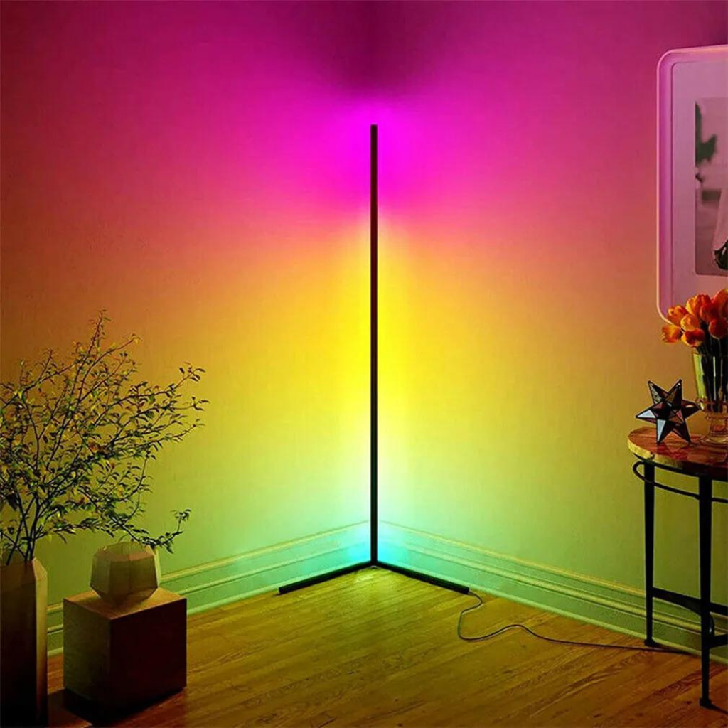 Dimmable Corner Floor Lamp